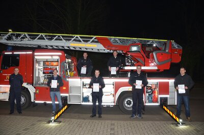 Foto des Albums: Abholung der Drehleiter