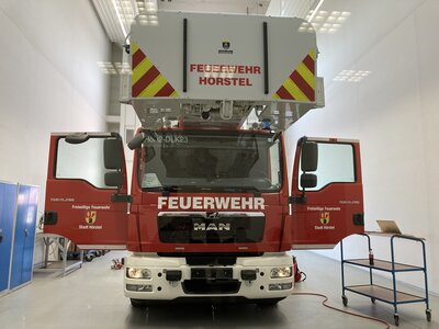 Foto des Albums: Abholung der Drehleiter