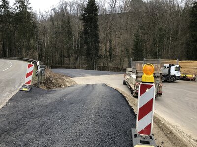 Lagerplatz bei der Gutex  (Bild vergr&ouml;&szlig;ern)