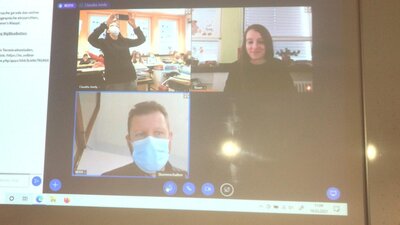 Foto des Albums: Onlinetreffen Partnerschule März 2021