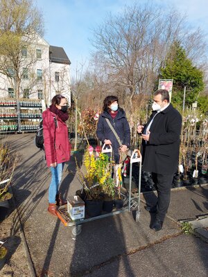 Pflanzenspende Gartenfachmarkt Richter 09.04.21 