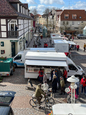 Foto des Albums: Erster PriMa-Treff auf dem Pritzwalker Wochenmarkt