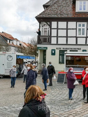 Foto des Albums: Erster PriMa-Treff auf dem Pritzwalker Wochenmarkt