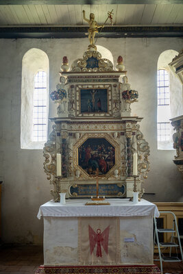 Foto des Albums: Kirchenfotos Holzhausen - Stand der Bauarbeiten (22.04.2021)