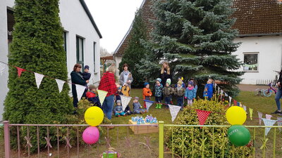 Foto des Albums: Erster Geburtstag des Gemeindekindergartens Sonnenblume (25.04.2021)