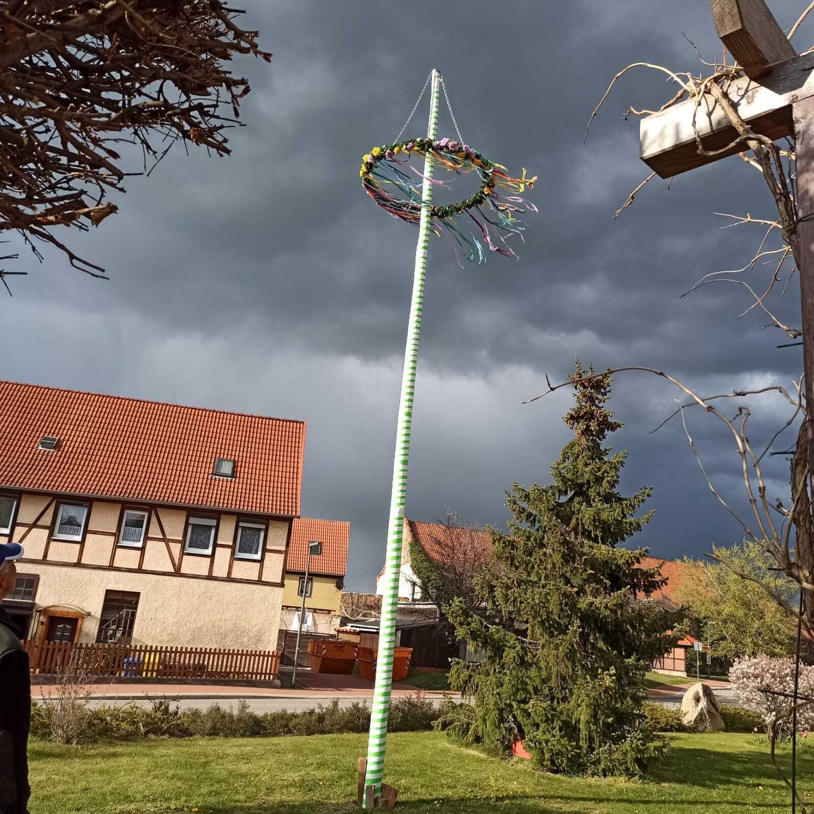 Bild : Aufstellung Maibaum 2021 (6)