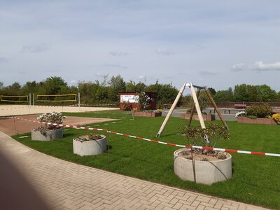 Foto des Albums: TSV Kirchdorf - Aussengelände und Abschluß der Bauarbeiten (19. 05. 2021)