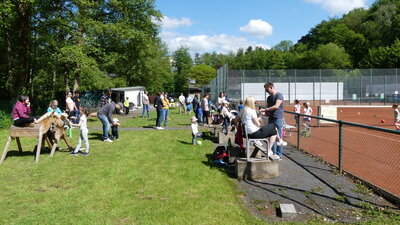 Samstags ab 10 Uhr trainiert die U9 