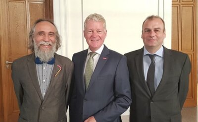 Besprechung mit Generalsekret&auml;r des Zentralverbands des Deutschen Handwerks (ZDH) Herr Schwaneke 