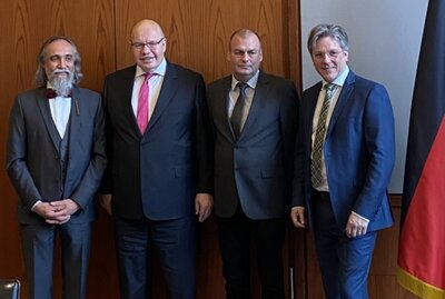 Austausch mit dem Bundesminister f&uuml;r Wirtschaft und Energie, Peter Altmaier 