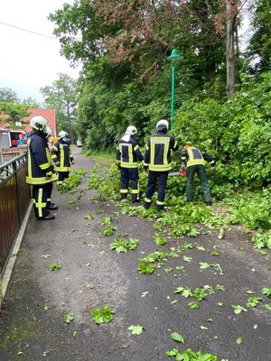 Foto des Albums: Einsatz der Freiwilligen Feuerwehr Krauthausen (07. 06. 2021)