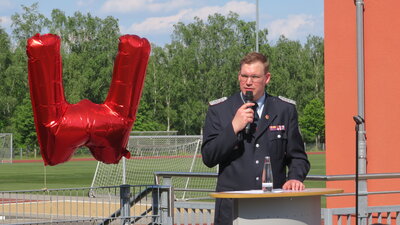 Vorschaubild: Gemeindewehrführer Dr.Oliver Frandup-Kuhr