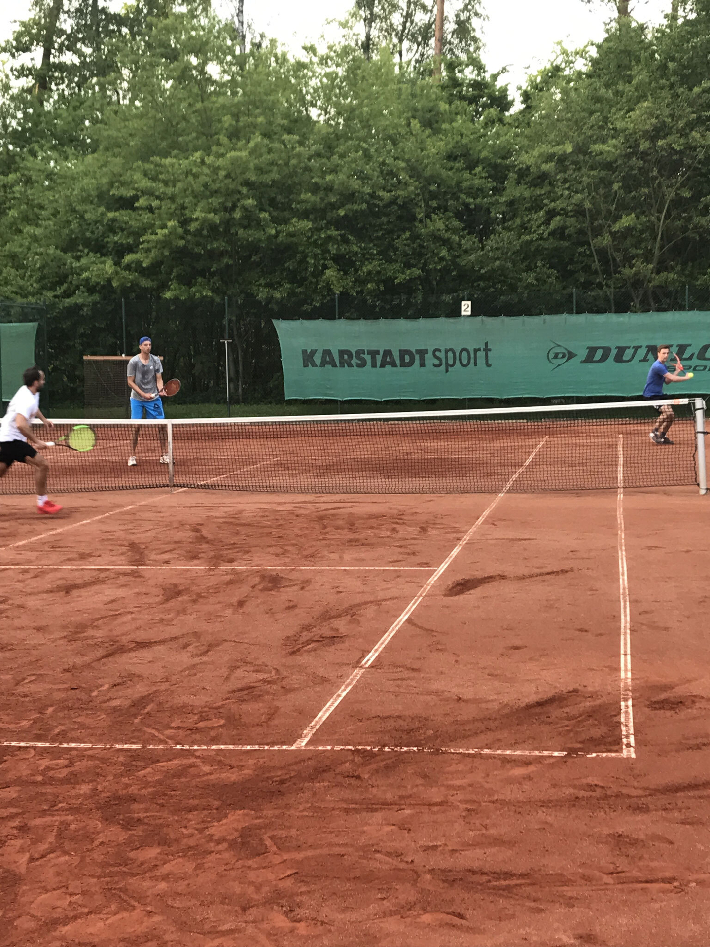 Bild: Punktspiel gegen Bargteheider TC