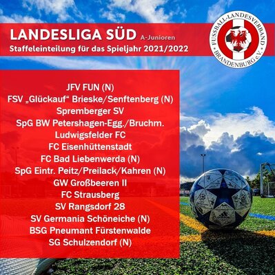 Vorschaubild: Landesliga A-Junioren Süd