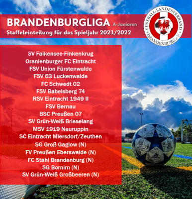 Vorschaubild: Brandenburgliga A-Junioren