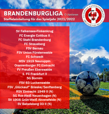 Vorschaubild: Brandenburgliga C-Junioren