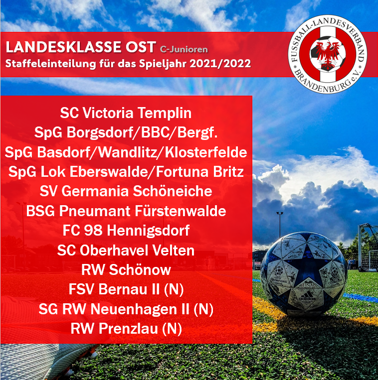 Fußball-Landesverband Brandenburg E.V. - Staffeleinteilung Im Junioren ...