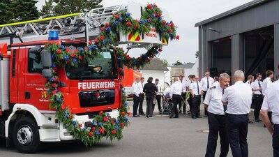 Foto des Albums: Drehleiter der Feuerwehr Hörstel feierlich eingeweiht