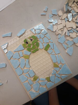 Foto des Albums: Ferien-Workshop Mosaikgestaltung im Haus am Anger