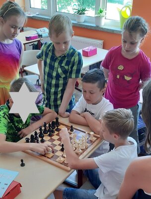Foto des Albums: Schach im Mathematikunterricht der 4b (16. 07. 2021)