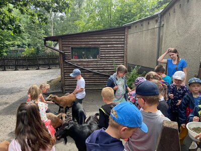 Foto des Albums: Tierparkbesuch Kl. 1a / 1b (12.07.2021)