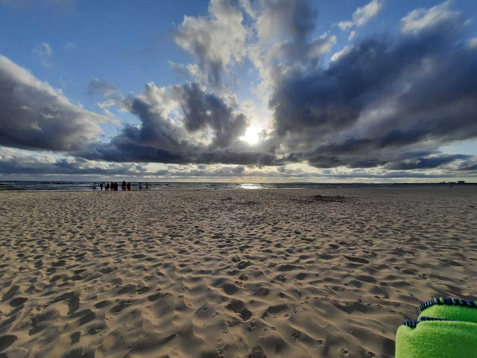 Bild: 18.07.2021, um 6.30 Uhr das letzte Mal zum Strand