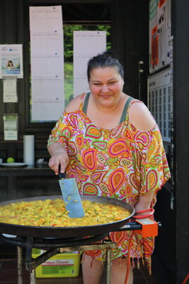 Die Paella wurde nicht alt 