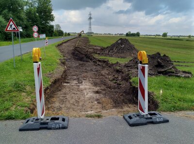 Fotoalbum Radwegebau am Schulsteig