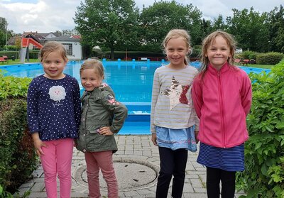 Charlotte, Rosalie, Johanna und Maja 