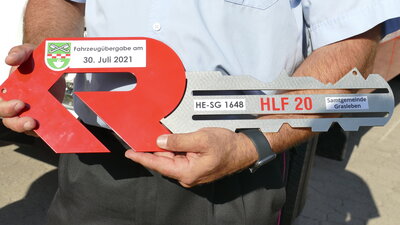 Foto des Albums: Übergabe des neuen Hilfeleistungslöschgruppenfahrzeug (HLF) 20 an die Freiwillige Feuerwehr Grasleben