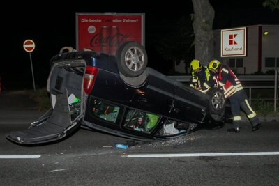 Foto des Albums: Einsatz 202/2021 - PKW überschlagen