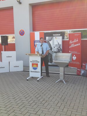 Foto des Albums: 81 Edelstahlgrills für Feuerwehrvereine Landkreis Gotha