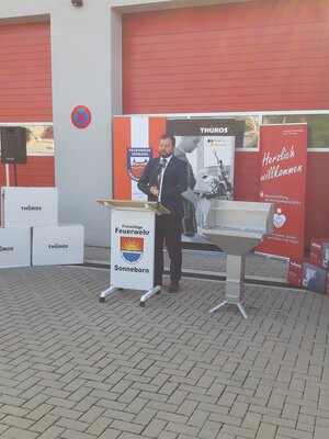 Foto des Albums: 81 Edelstahlgrills für Feuerwehrvereine Landkreis Gotha
