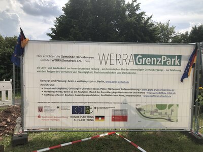 Foto des Albums: feierliche Grundsteinlegung für den WERRAGrenzPark in Herleshausen (16. 08. 2021)