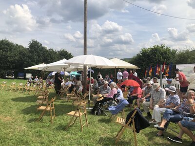 Foto des Albums: feierliche Grundsteinlegung für den WERRAGrenzPark in Herleshausen (16. 08. 2021)