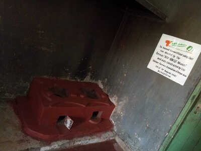 Foto des Albums: Construction of an energy-saving stove in July 2021