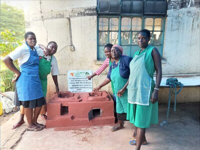 Foto des Albums: Construction of an energy-saving stove in July 2021