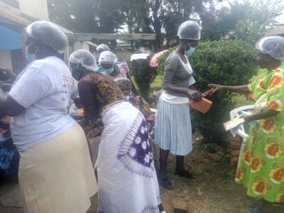 Foto des Albums: Construction of an energy-saving stove in July 2021