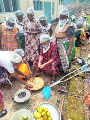 Foto des Albums: Construction of an energy-saving stove in July 2021