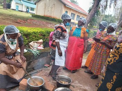 Foto des Albums: Construction of an energy-saving stove in July 2021