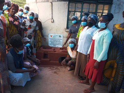 Foto des Albums: Construction of an energy-saving stove in July 2021