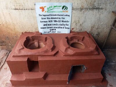Foto des Albums: Construction of an energy-saving stove in July 2021