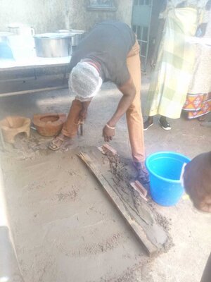 Foto des Albums: Construction of an energy-saving stove in July 2021