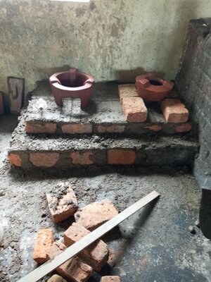 Foto des Albums: Construction of an energy-saving stove in July 2021