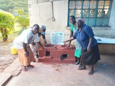 Foto des Albums: Construction of an energy-saving stove in July 2021