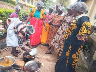 Foto des Albums: Construction of an energy-saving stove in July 2021