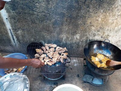 Foto des Albums: Construction of an energy-saving stove in July 2021