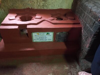 Foto des Albums: Construction of an energy-saving stove in July 2021