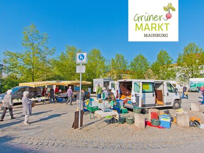 Der Gr&uuml;ne Markt Mainburg 