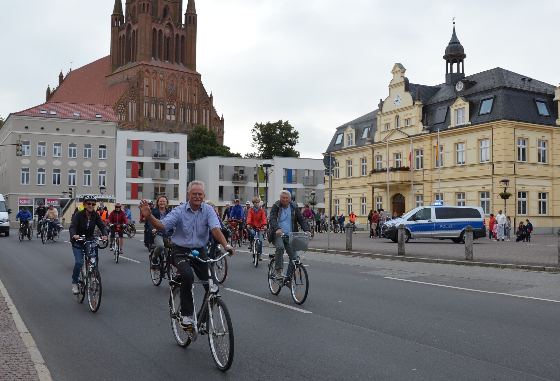 Bild: Stadtwandertag Fahrradgruppe